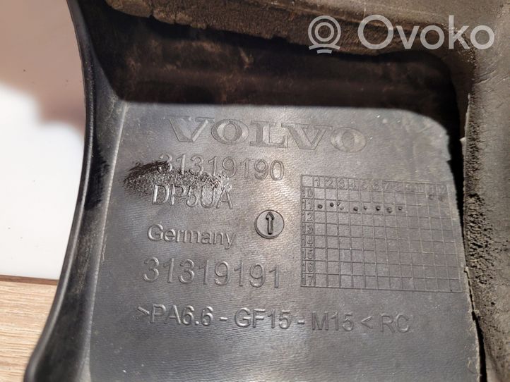 Volvo V60 Osłona górna silnika 31319190