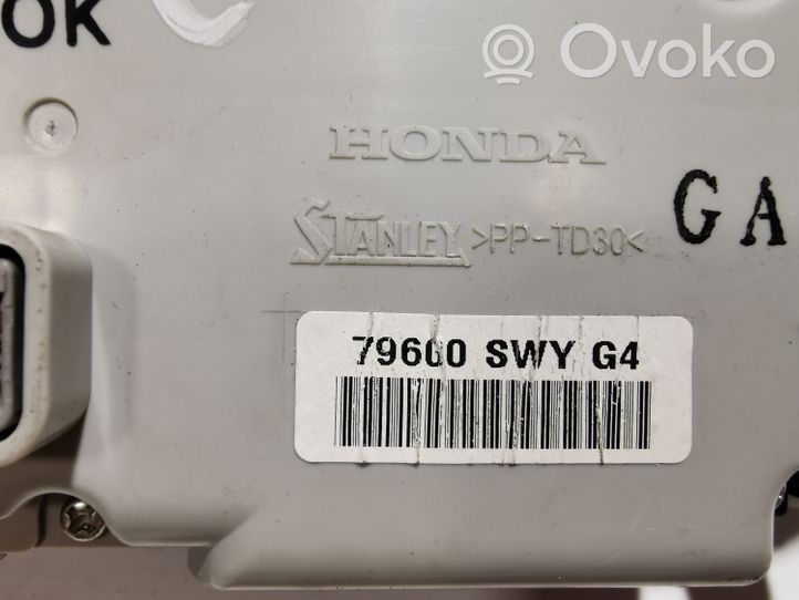 Honda CR-V Centralina del climatizzatore 79600SWY