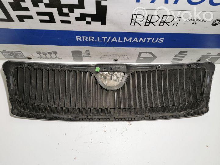 Skoda Octavia Mk2 (1Z) Griglia superiore del radiatore paraurti anteriore 1Z0853668