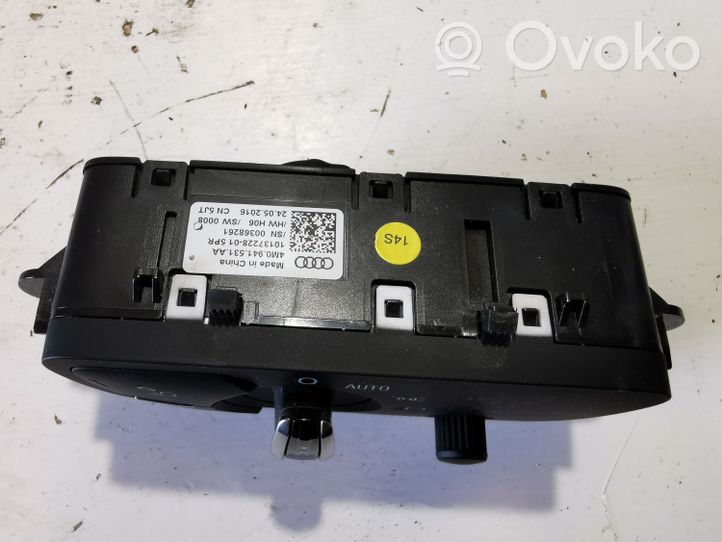 Audi Q7 4M Interrupteur d’éclairage 4M0941531AA