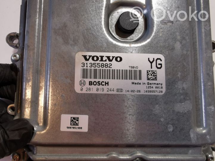 Volvo V60 Variklio valdymo blokas 31355882