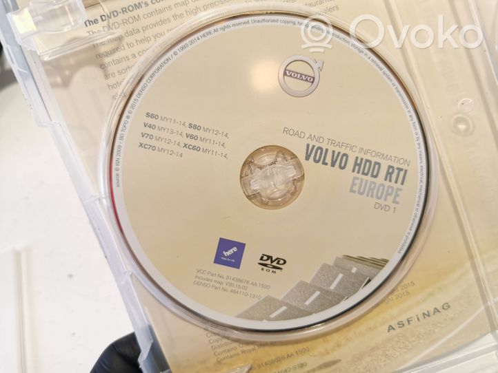 Volvo V60 Mapy do nawigacji CD/DVD 31438676