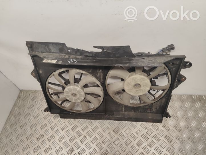 Toyota Avensis T270 Kale ventilateur de radiateur refroidissement moteur 160400R160