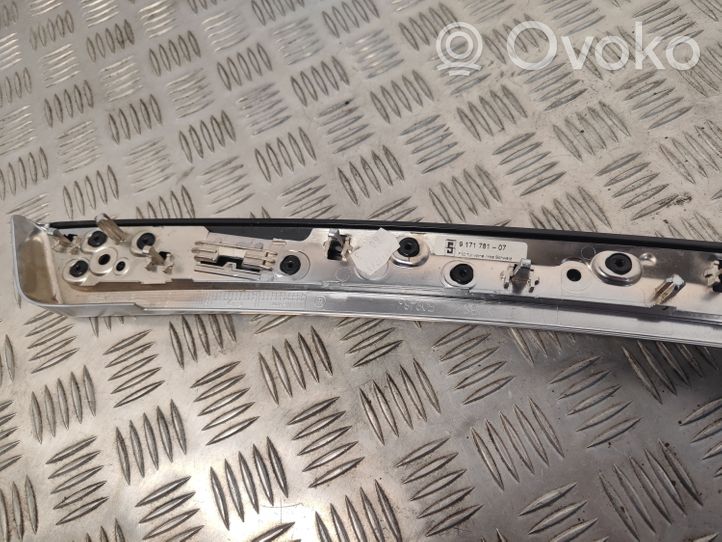 BMW 5 F10 F11 Barra di rivestimento della portiera anteriore 9171781