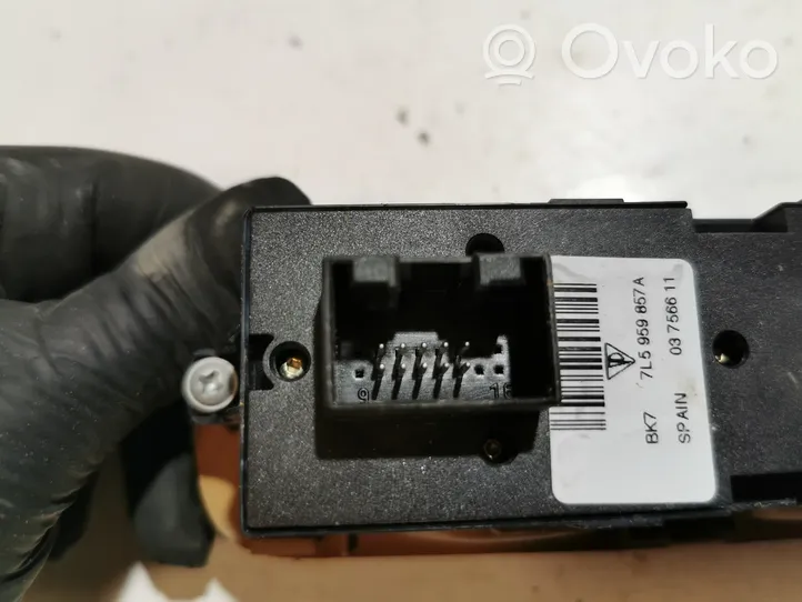 Porsche Cayenne (9PA) Interruttore di controllo dell’alzacristalli elettrico 7L5959857A