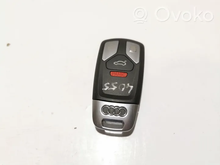 Audi Q5 SQ5 Klucz / Karta zapłonu 8W0959754AG
