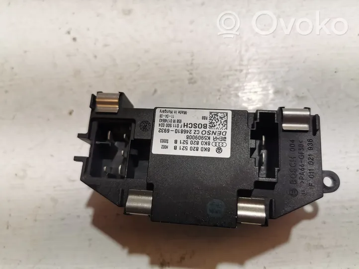 Audi A4 Allroad Heater blower motor/fan resistor 8K0820521B