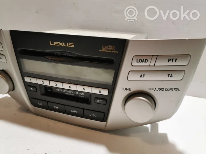 Lexus RX 300 Radio/CD/DVD/GPS-pääyksikkö 8612048550