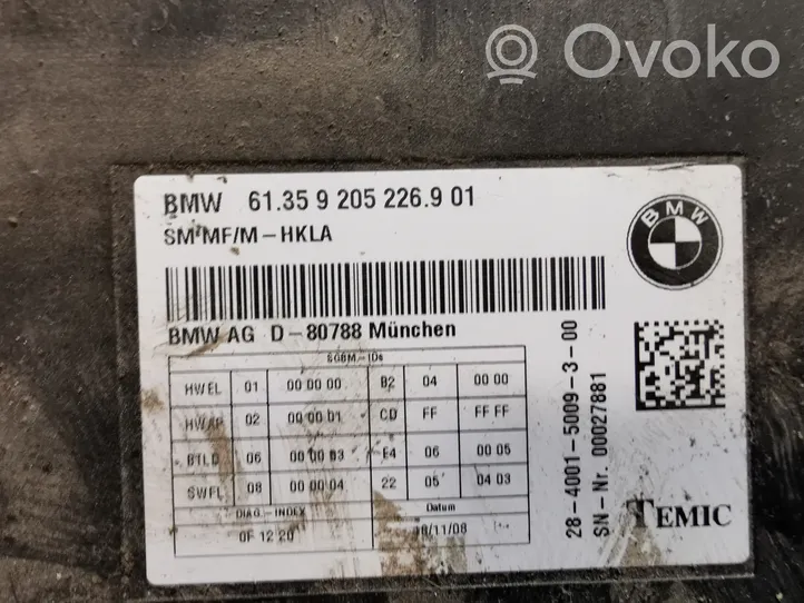 BMW 7 F01 F02 F03 F04 Module de commande de siège 9205226