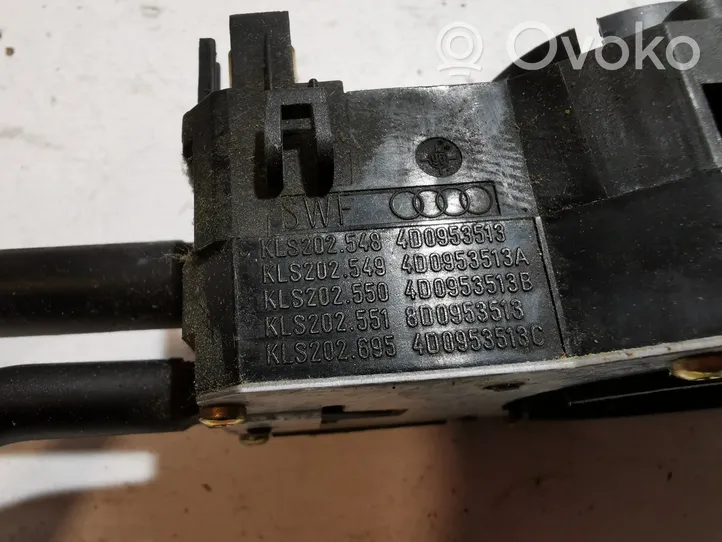 Audi A4 S4 B5 8D Leva/interruttore dell’indicatore di direzione e tergicristallo 4D0953513