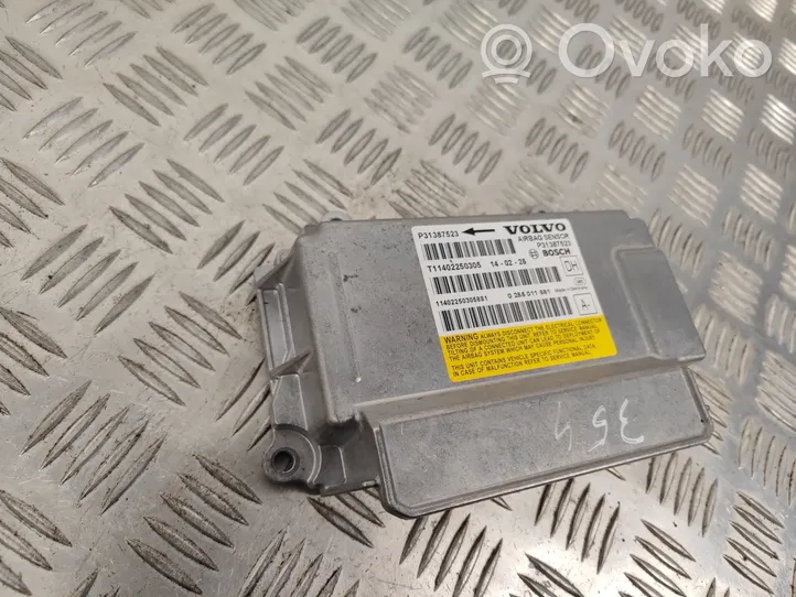 Volvo V60 Sterownik / Moduł Airbag 31387523