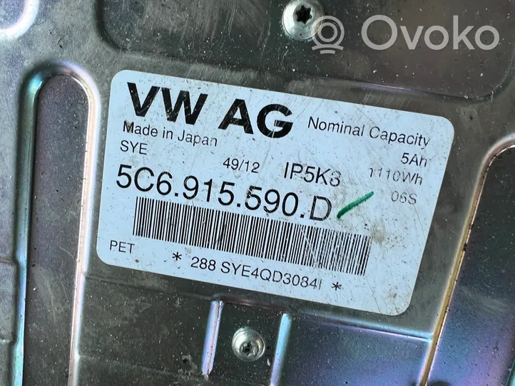 Volkswagen Jetta VI Bateria pojazdu hybrydowego / elektrycznego 5C6915590D