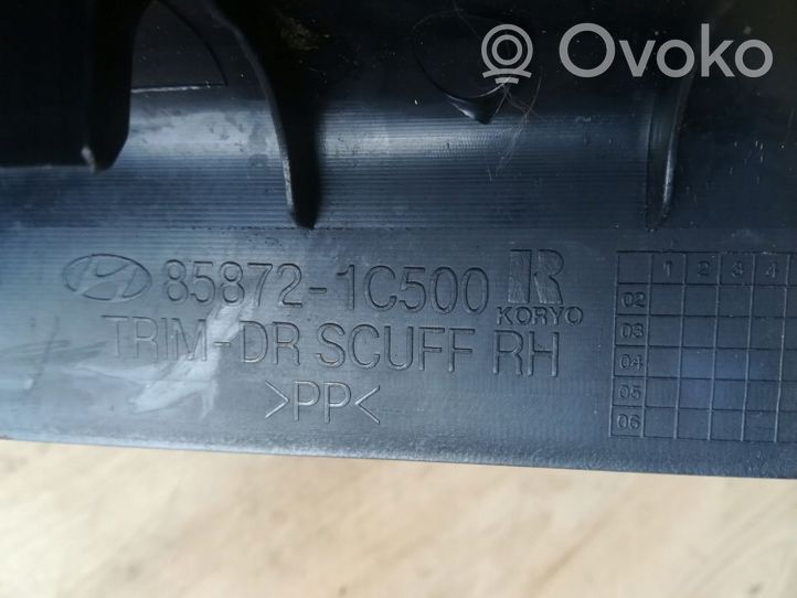 Hyundai Getz Etuoven kynnyksen suojalista 858721C500