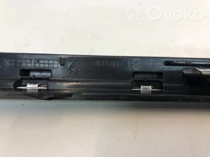 Audi A6 S6 C6 4F Modanatura separatore del paraurti anteriore 4F0807490