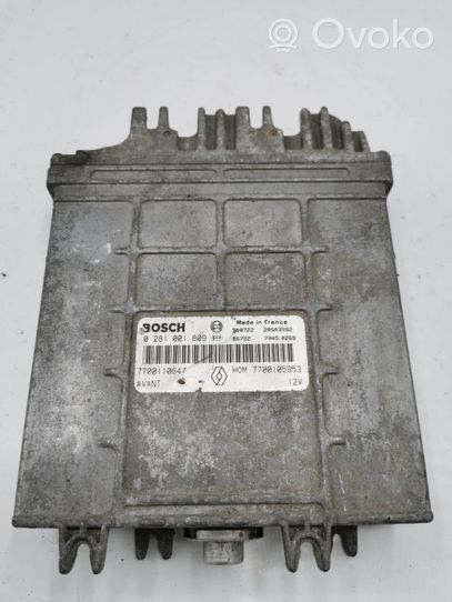 Renault Scenic I Sterownik / Moduł ECU 0281001809