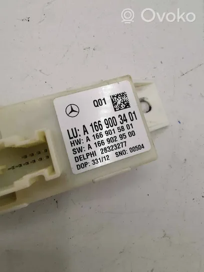 Mercedes-Benz GLK (X204) Sterownik / Moduł świateł LCM A1669003401