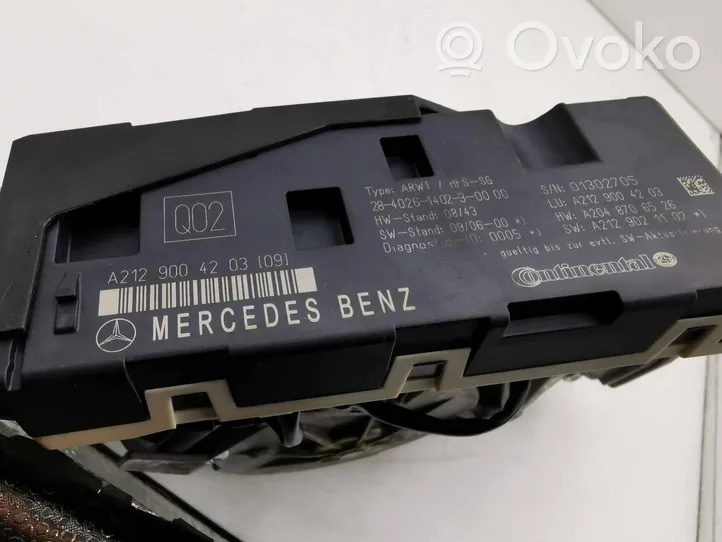 Mercedes-Benz GLK (X204) Motorino di apertura del portellone posteriore/bagagliaio A2128203642