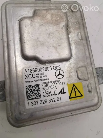 Mercedes-Benz B W246 W242 Modulo di zavorra faro Xenon A1669002800