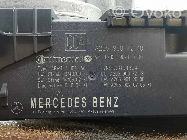 Mercedes-Benz GLC X253 C253 Siłownik elektryczny podnoszenia klapy tylnej / bagażnika A0097602601