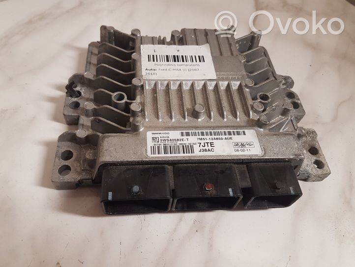 Ford C-MAX I Komputer / Sterownik ECU silnika 7M5112A650AUE