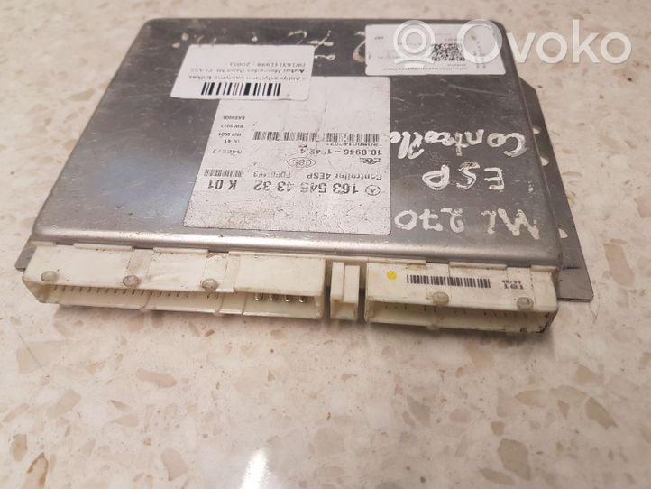 Mercedes-Benz ML W163 Centralina/modulo motore ECU 1635454332