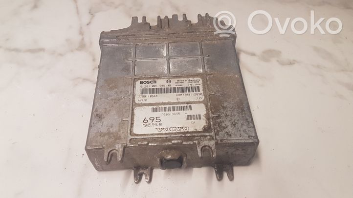 Volvo S40, V40 Calculateur moteur ECU 0281001906