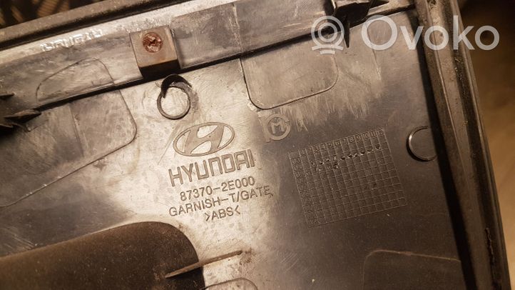 Hyundai Tucson LM Listwa oświetlenie tylnej tablicy rejestracyjnej 873702E000