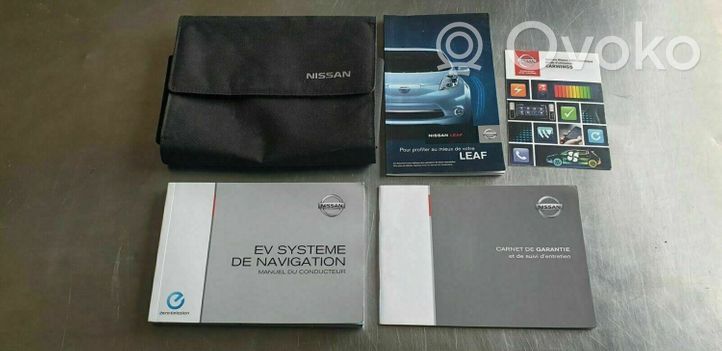 Nissan Leaf I (ZE0) Serviso knygelė 