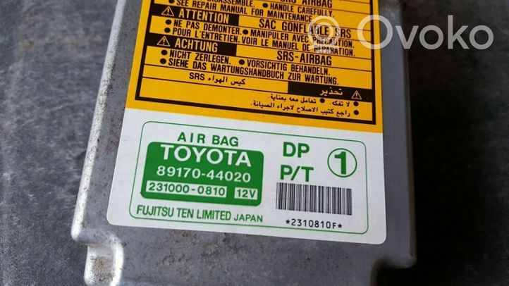 Toyota Picnic Module de contrôle airbag 8917044020