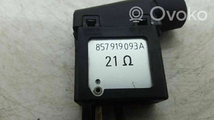 Audi 80 90 S2 B4 Interruttore di regolazione dell’illuminazione del quadro 857919093A