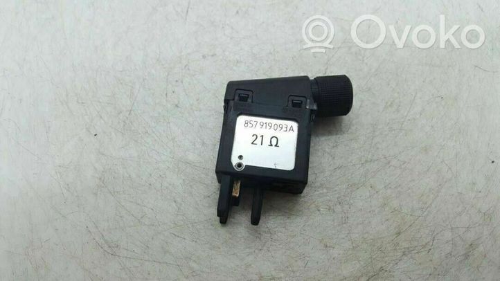 Audi 80 90 S2 B4 Interruttore di regolazione dell’illuminazione del quadro 857919093A