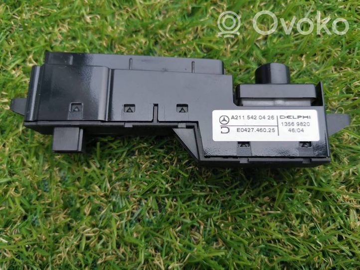 Mercedes-Benz CLS C219 Indicador selector de marchas A2115420426