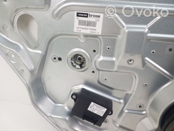 Volvo V70 Mechanizm podnoszenia szyby tylnej bez silnika 2570433491755065