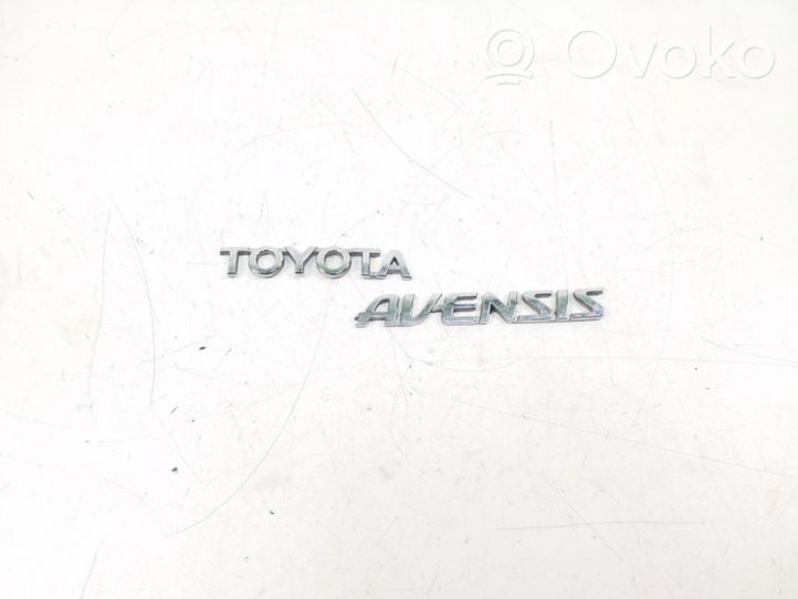 Toyota Avensis T270 Other badges/marks 