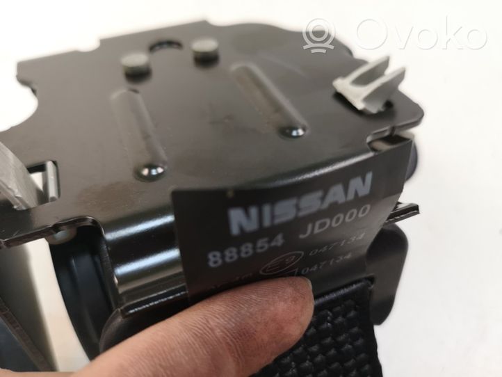 Nissan Qashqai Ceinture de sécurité arrière centrale (siège) 88854JD000