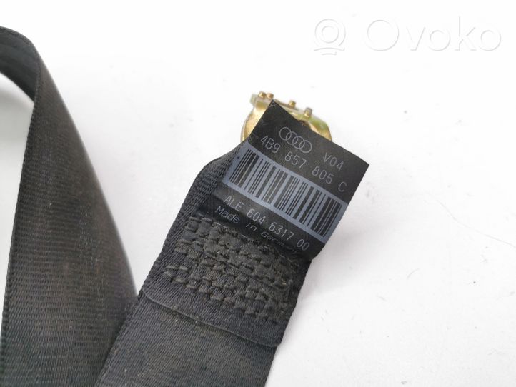 Audi A6 Allroad C5 Rear seatbelt 4B9857805C