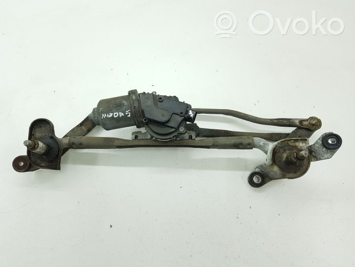 Mazda 5 Mechanizm i silniczek wycieraczek szyby przedniej / czołowej 1593000591