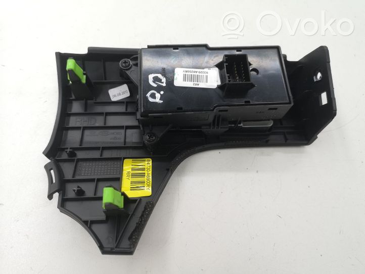 Hyundai i30 Interruttore di regolazione livello altezza dei fari 93320A6250RY