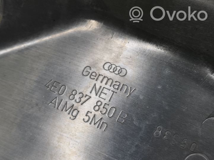 Audi A8 S8 D3 4E Meccanismo di sollevamento del finestrino anteriore senza motorino 4E0837850B