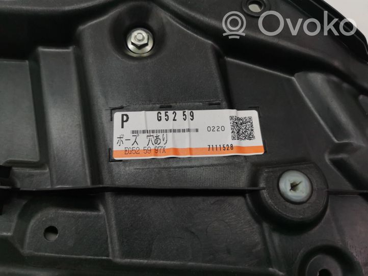 Mazda CX-7 Fensterhebermechanismus ohne Motor Tür vorne EG525997X