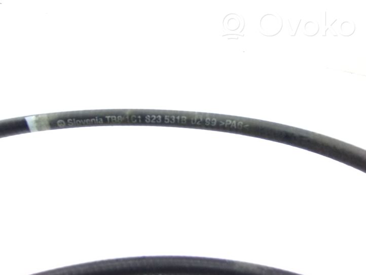 Volkswagen New Beetle Engine bonnet/hood lock release cable 1C1823531B0299