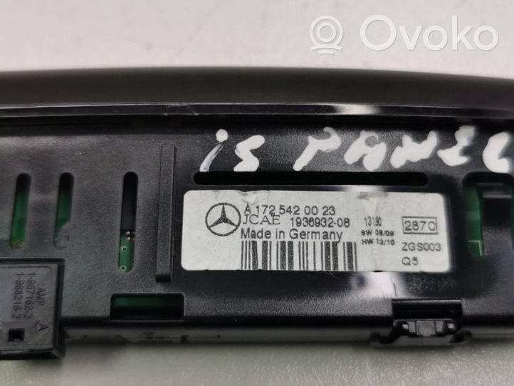 Mercedes-Benz B W246 W242 Pysäköintitutkan anturin näyttö (PDC) A1725420023