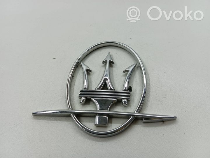 Maserati Quattroporte Emblemat / Znaczek tylny / Litery modelu 