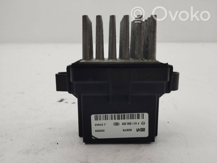 Chrysler Voyager Rezystor / Opornik dmuchawy nawiewu F011500052