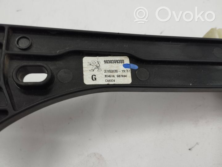 Citroen C5 Aircross Mechanizm podnoszenia szyby przedniej bez silnika 983038980