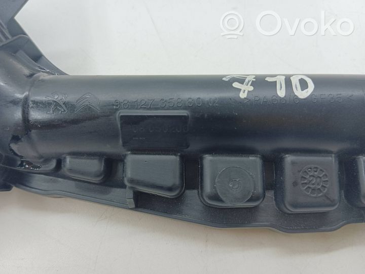 Citroen C5 Aircross Tube d'admission de tuyau de refroidisseur intermédiaire 9812735880