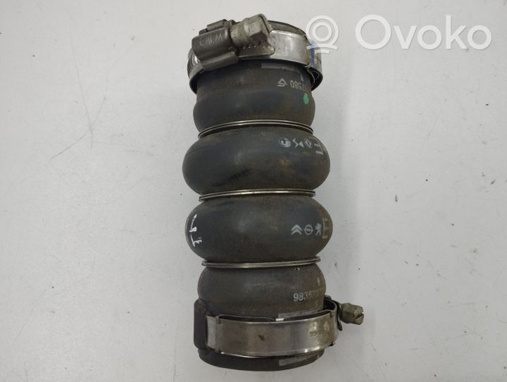 Opel Mokka B Tube d'admission de tuyau de refroidisseur intermédiaire 9835737580