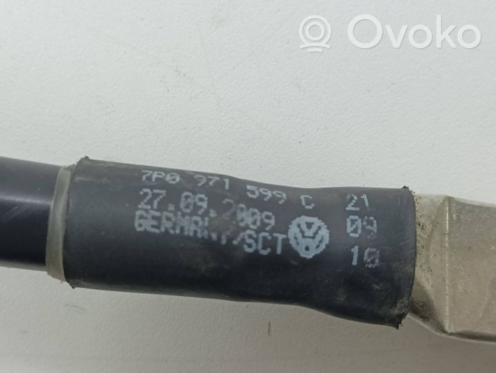 Porsche Cayenne (92A) Câble de batterie positif 7P0971599C