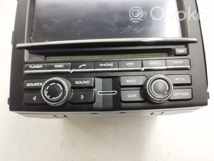 Porsche Cayenne (92A) Panel / Radioodtwarzacz CD/DVD/GPS 7PP919193