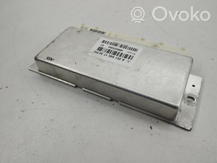 Mercedes-Benz ML W164 Jousituksen ohjainlaite/moduuli A2515451732